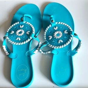 LN Jack Rogers Jelly Sandals Size 10